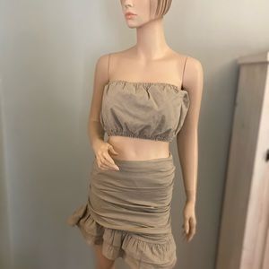NWT SOUTH BOUTIQUE TUBE TOP WITH SKIRT